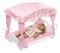 Badger Basket Canopy Doll Bed with Bedding - White/Pink